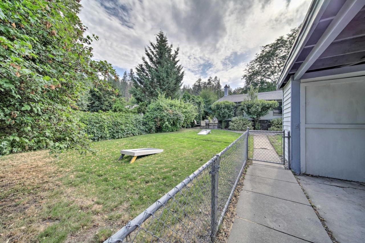 Bright And Airy Liberty Lake Abode With Backyard! Exterior foto
